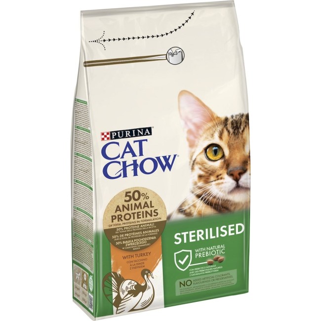 Cat Chow Gatto Sterlised Tacchino...