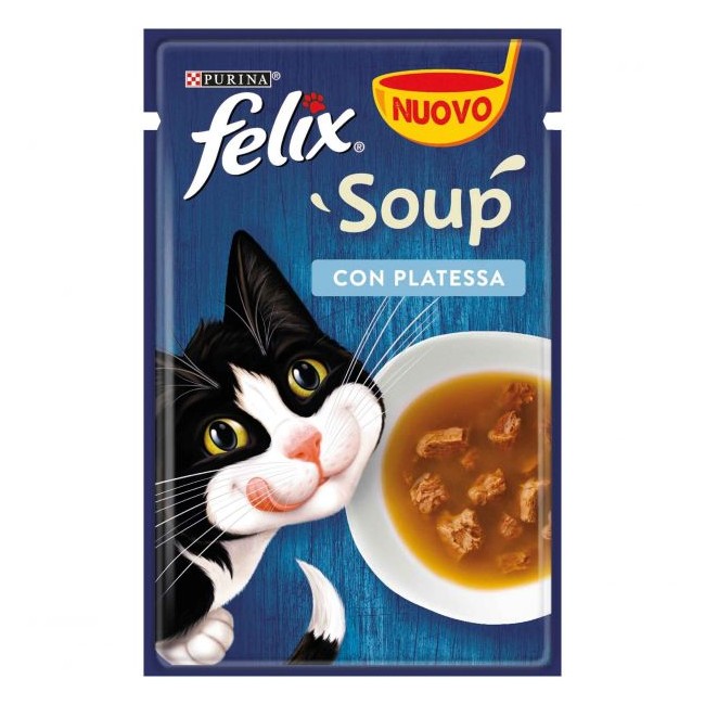 Purina Felix Soup Platessa 48 gr