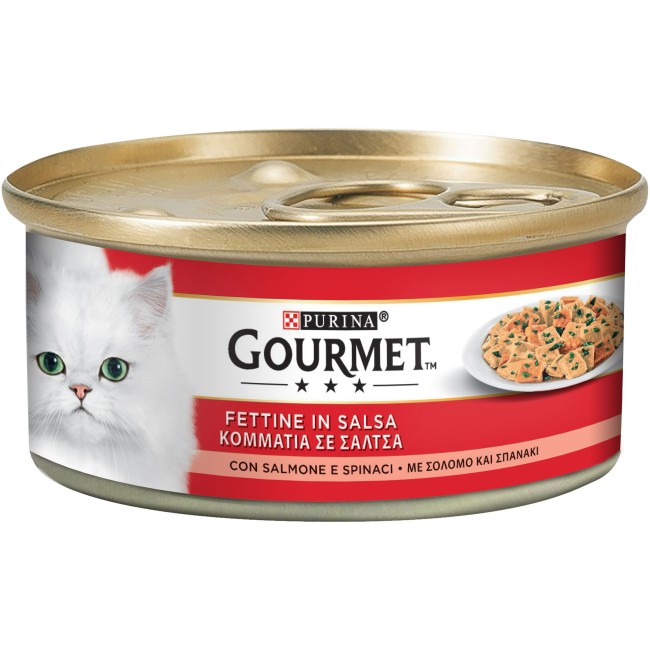 Gourmet Gatto Fettine Spinaci e...