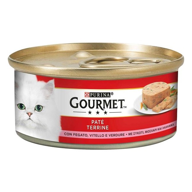 Gourmet Gatto Patè Fegato e Vitello...