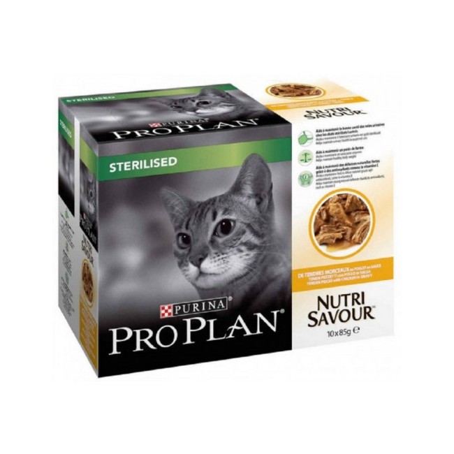 Proplan Gatto Sterilised Pollo 10x85...