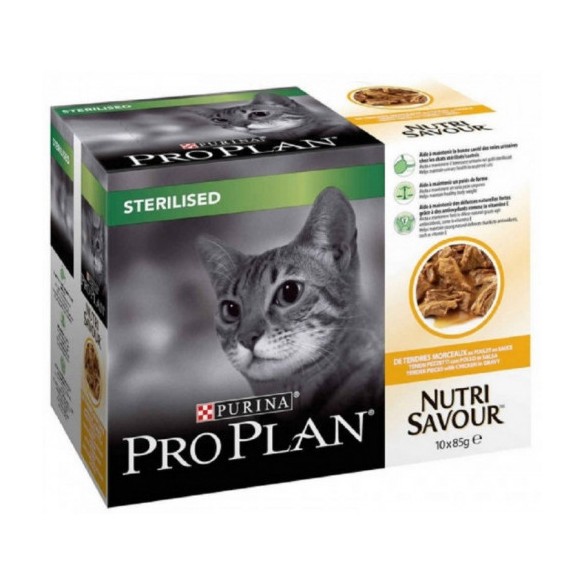 Proplan Gatto Sterilised Pollo 10x85 g PURINA