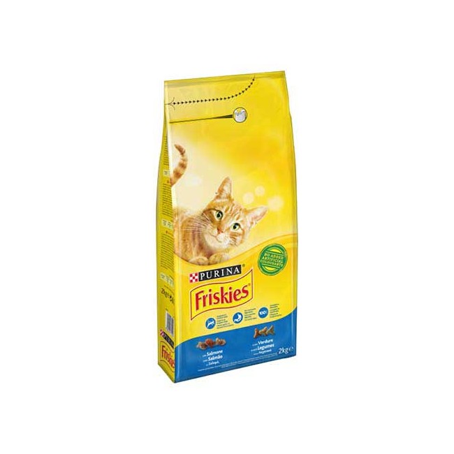 Friskies Gatto Salmone e Verdure 2Kg...