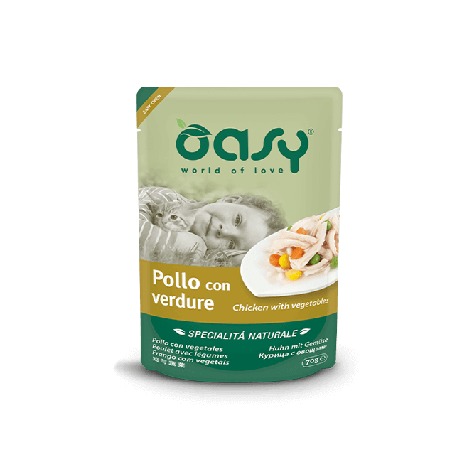 Gatto - Pollo con Verdure busta 70 gr...
