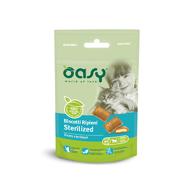 Gatto - Biscotto con Pollo Sterilised...
