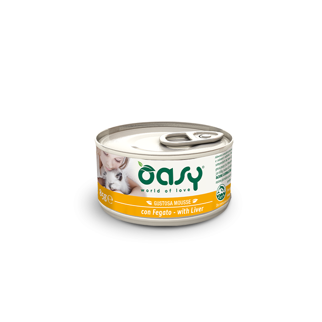 Gatto - Mousse di Fegato 85gr OASY