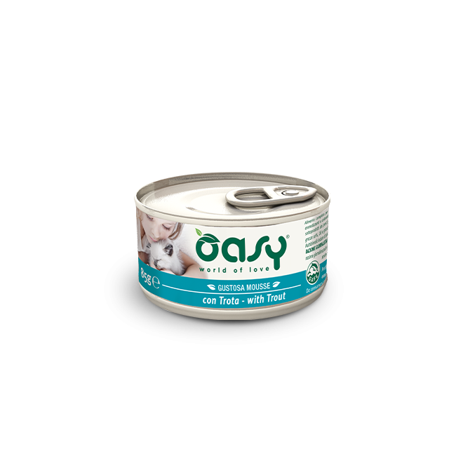 Gatto - Mousse di Trota 85gr OASY