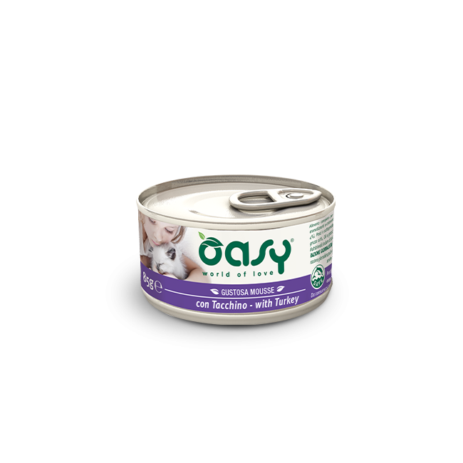 Gatto - Mousse di Tacchino 85gr OASY