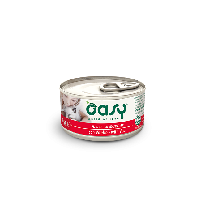 Gatto - Mousse di Vitello 85gr OASY