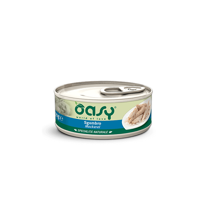 Gatto - Umido Sgombro 70-150 gr OASY