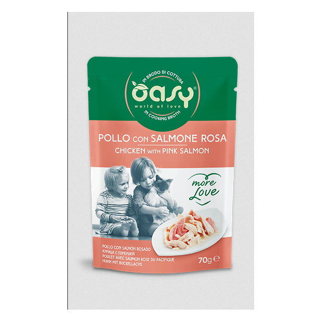 Gatto - More Love Pollo e Salmone 70...