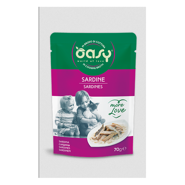 Gatto - More Love Sardine 70 gr OASY