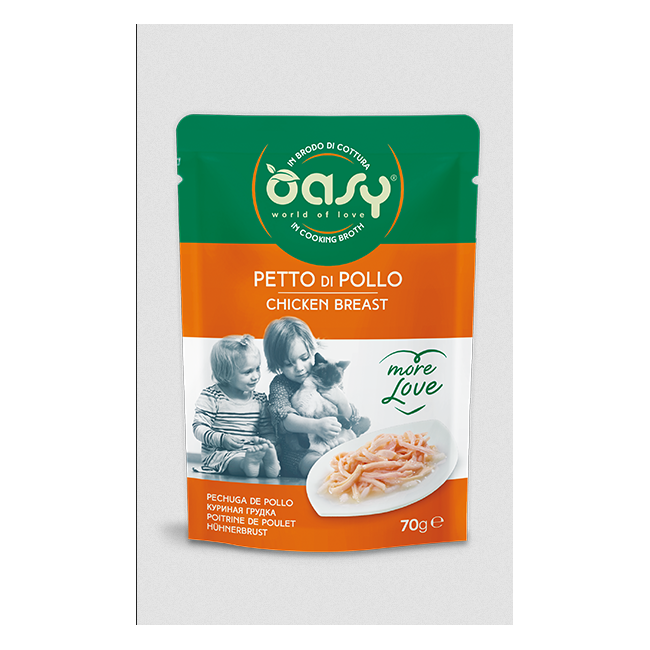 Gatto - More Love Petto di Pollo 70...