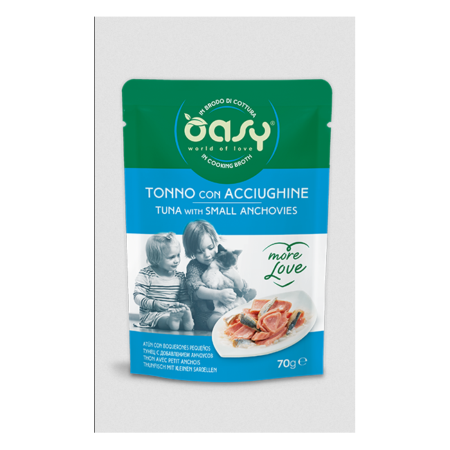 Gatto - More Love Tonno con Acciughe...