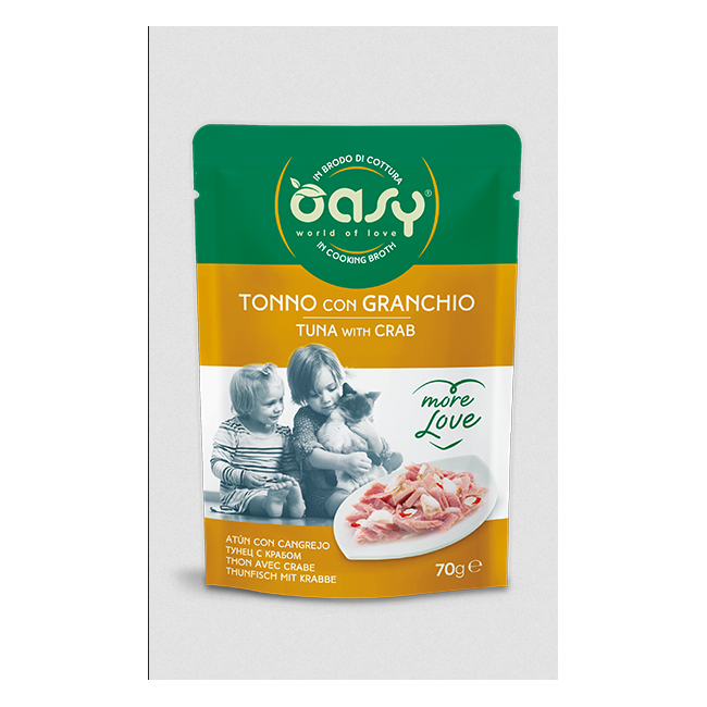 Gatto - More Love Tonno con Granchio...