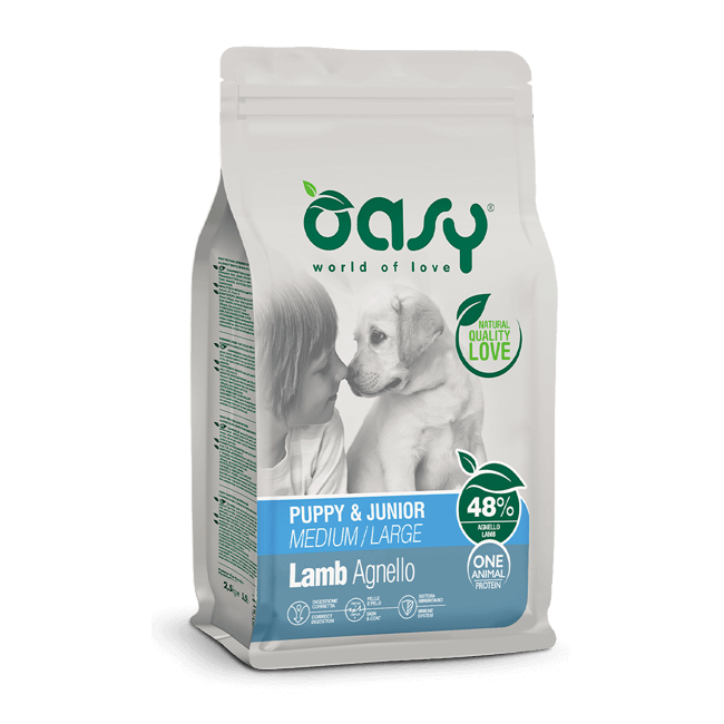 Cane Puppy Medium Large con Agnello...