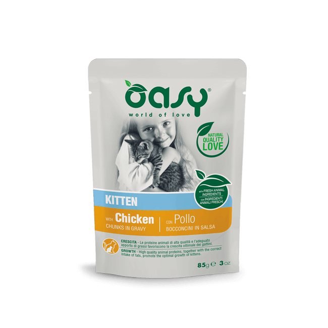 Gatto - Bocconcini Kitten Pollo 85gr...