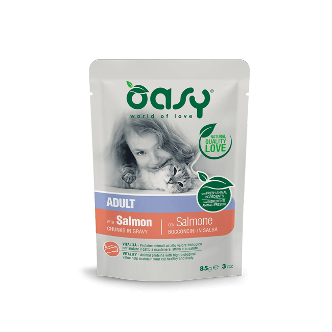 Gatto - Bocconcini Adult Salmone 85gr...