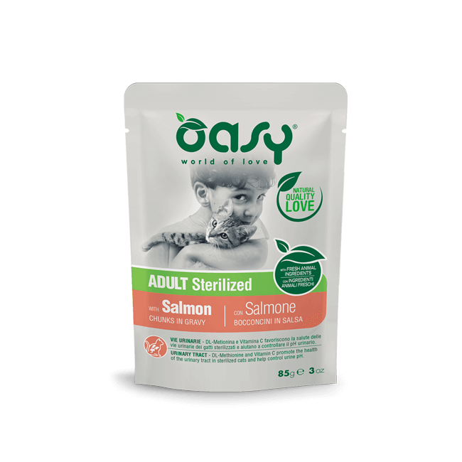 Gatto - Bocconcini Sterilised Salmone...