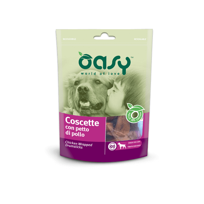 Cane - Coscette di Pollo 100 gr OASY