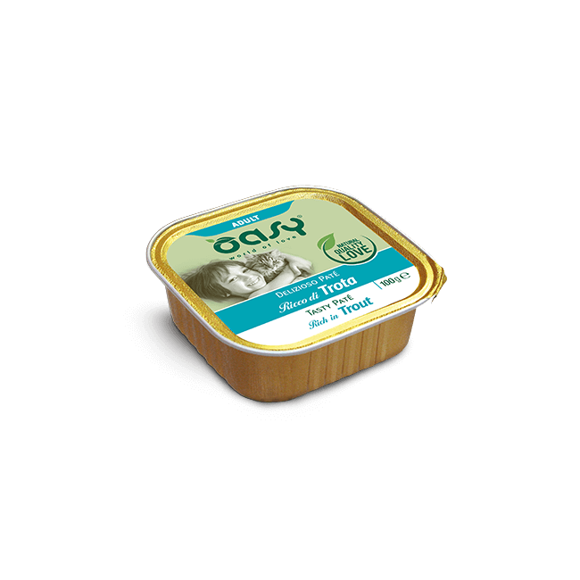Gatto - Patè di Trota 100 gr Oasy