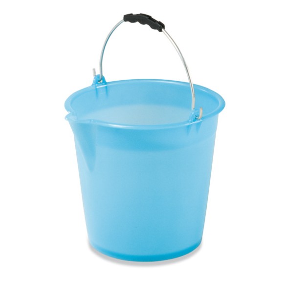 Secchio 12 LT con becco in Polietilene PLASTIME