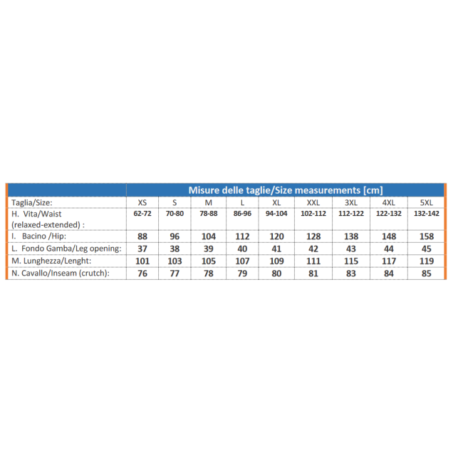 Pantaloni Stretch Boom Grigio Taglie...