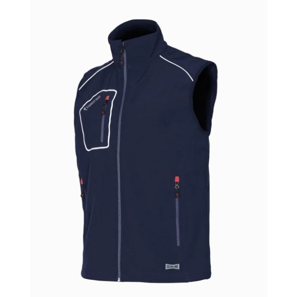 Gilet Snappy Blu Taglie Assortite ISSALINE