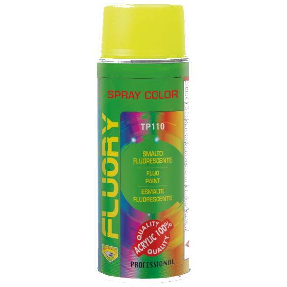 Smalto Spray Fluorescente Rosso 400ml