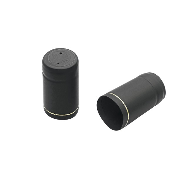 Capsule Termoretraibili Nere Satinate...