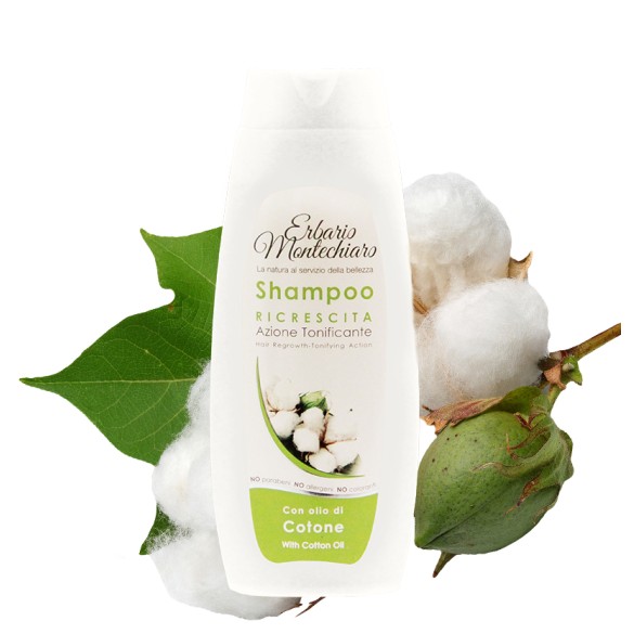 Shampoo Capelli Ricrescita 300 ml ERBARIO MONTECHIARO