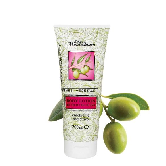 Crema Corpo Olio d'Oliva 200 ml ERBARIO MONTECHIARO