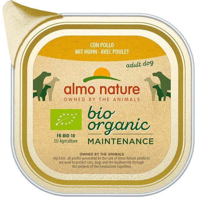 Almo Nature Cane Bio Patè Pollo 100gr