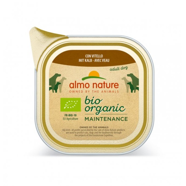 Almo Nature Cane Bio Patè Vitello 100gr
