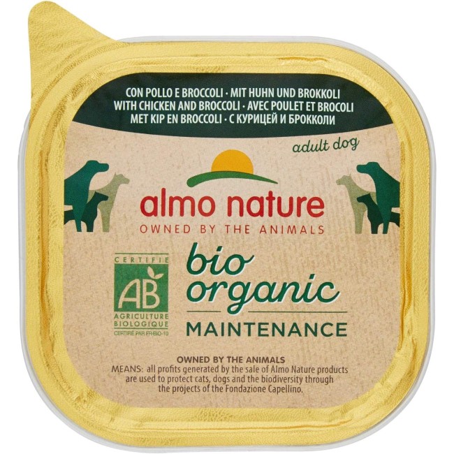 Almo Nature Cane Bio Patè Pollo e...