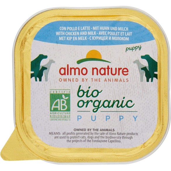Almo Nature Cane Bio Patè Puppy 300gr