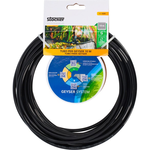 Tubo per Geyser 10 MT Diam. 4-6 mm Stocker