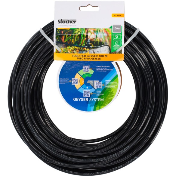 Tubo per Geyser 100 MT Diam. 4-6 mm Stocker
