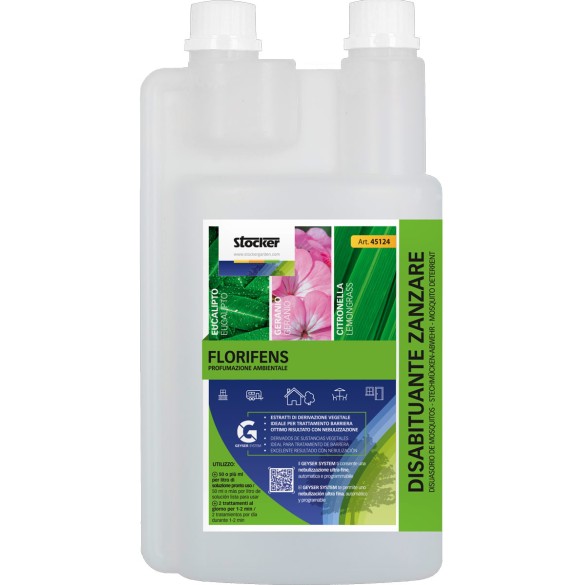 Florifens Disabituante Zanzare 250ml - 1 LT Stocker
