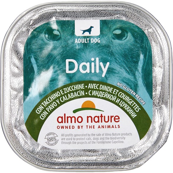 Almo Nature Daily Menù Dog 300gr Tacchino e Zucchine
