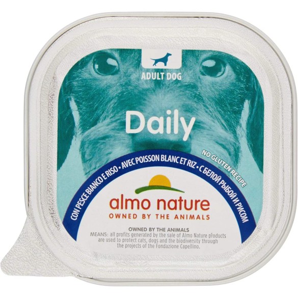 Almo Nature Daily Menù Dog 300gr Pesce e Riso