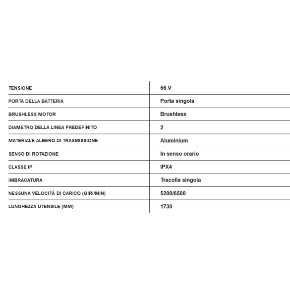 Kit Decespugliatore Ego ST1301E-S BRUMAR