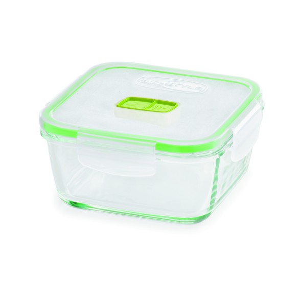 Contenitore in Vetro 2in1 Quadrato 0,8 L GIOSTYLE