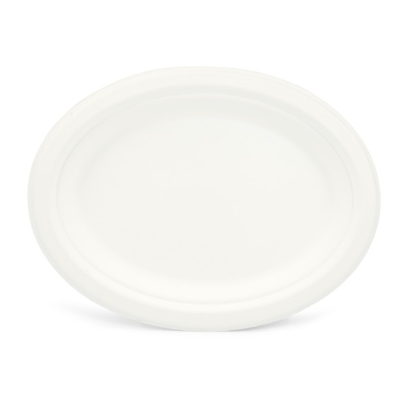 Piatti Ovali in Cellulosa D26 cm conf. 25 pz GIOSTYLE