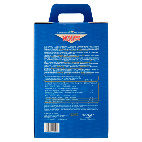 Uovo Cremino Doppio Strato + Cuadro Cremino 280 g Novi