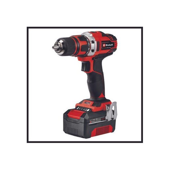 Einhell TE-TK 18/3 Li Kit (JS+CD+AG) - Kit Smerigliatrice, Trapano e Seghetto a Batteria, 1 Batteria Inclusa