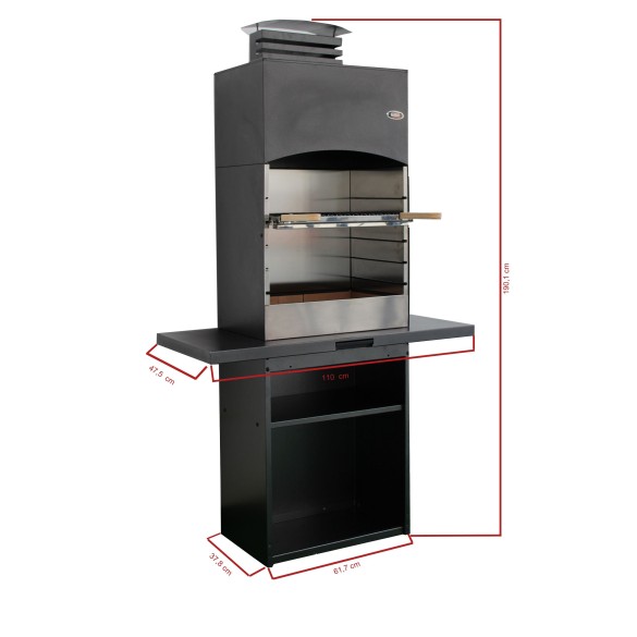 Barbecue a Legna Tolosa GMR