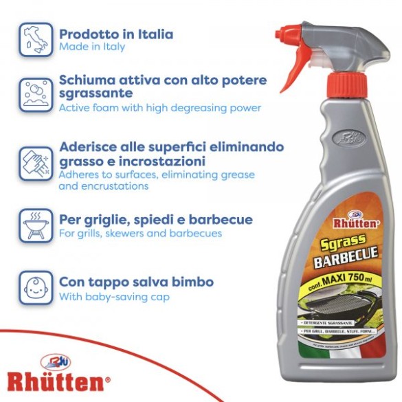 Sgrassatore per Barbecue 750 ml Rhutten