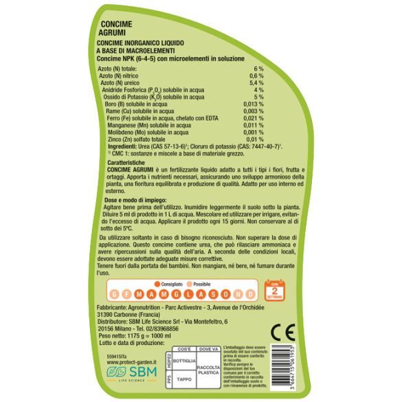 Bayfolan Concime Liquido Agrumi 1 L