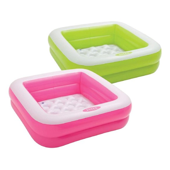 Piscina Baby Rettangolare Intex 57100 Colori assortiti